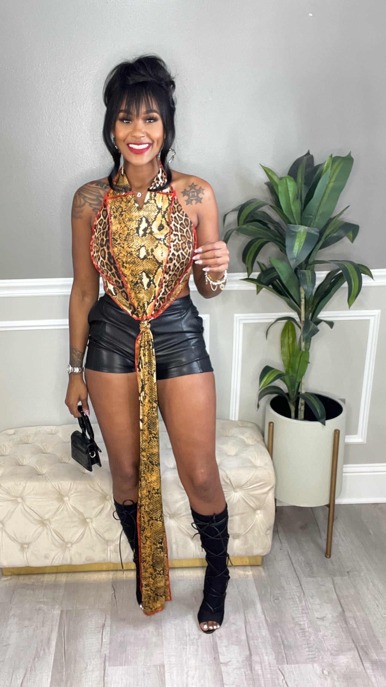 Jungle Rose Top