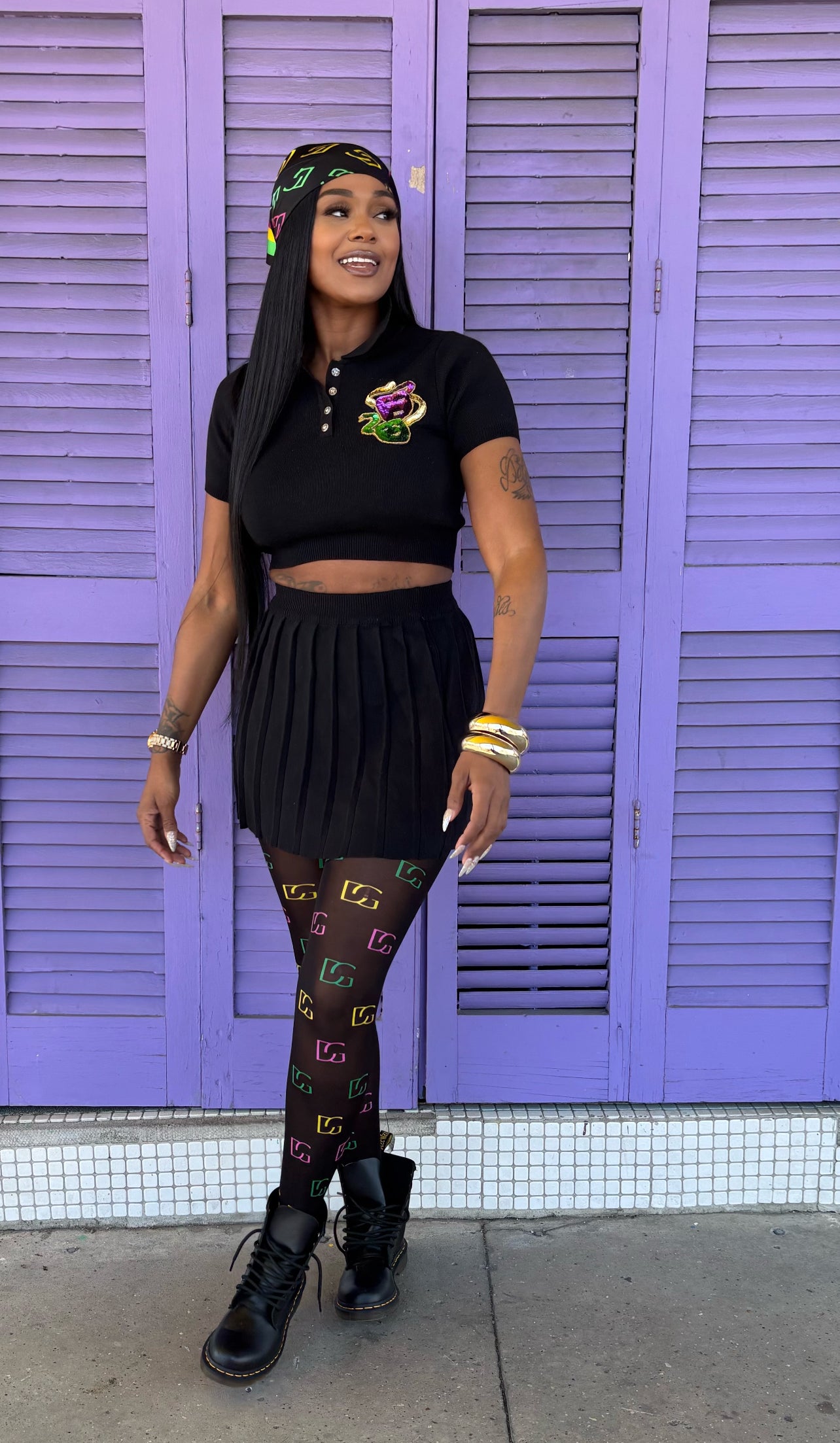 Mardi Gras Mambo Skirt Sets